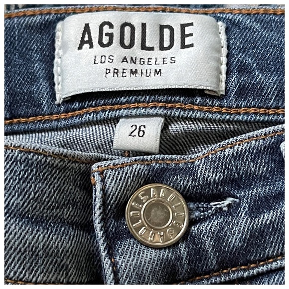 AGOLDE Sophie High Rise Skinny Crop 26 - Picture 13 of 15